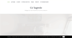 Desktop Screenshot of ca-sagredo.it